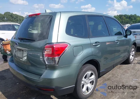 2018 Subaru Forester 2.5I из США, поврежденный, VIN JF2SJAAC5JH528187